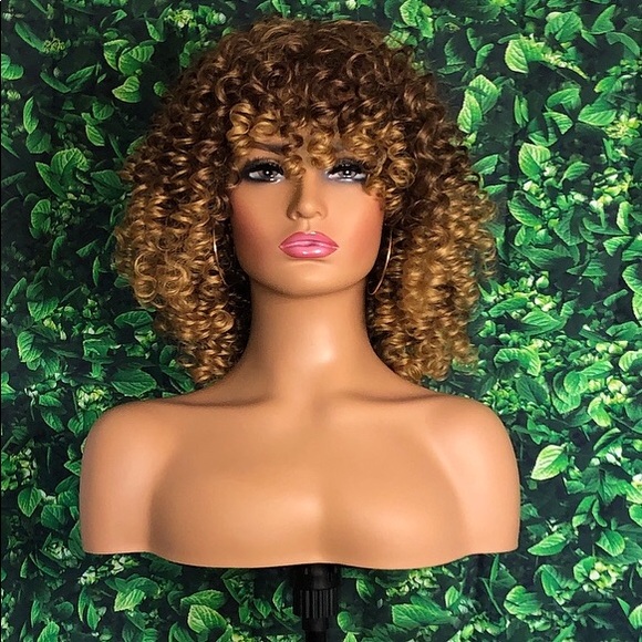 Ombré curly wig - Picture 3 of 3